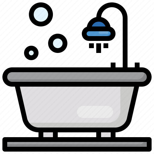 Bathtub, bath, bathroom, clean, hygiene icon - Download on Iconfinder