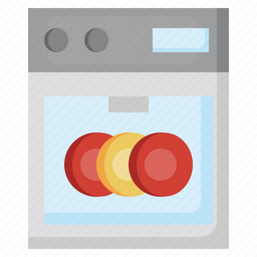 Diswasher, washer, food, and, restaurant, furniture, household icon - Download on Iconfinder