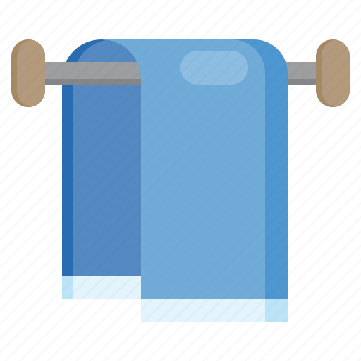 Towel, rack, bath, hotel, dry, service icon - Download on Iconfinder