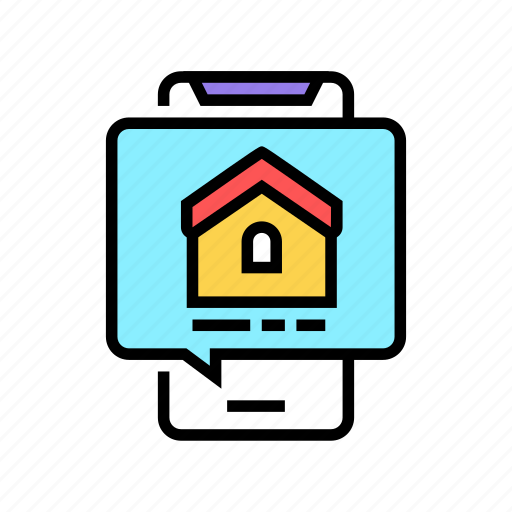 Buy, correspondence, house, mobile, phone, real icon - Download on Iconfinder