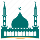 mosque, silhouette, muslim, islam, ramadan, islamic, building, religion, eid