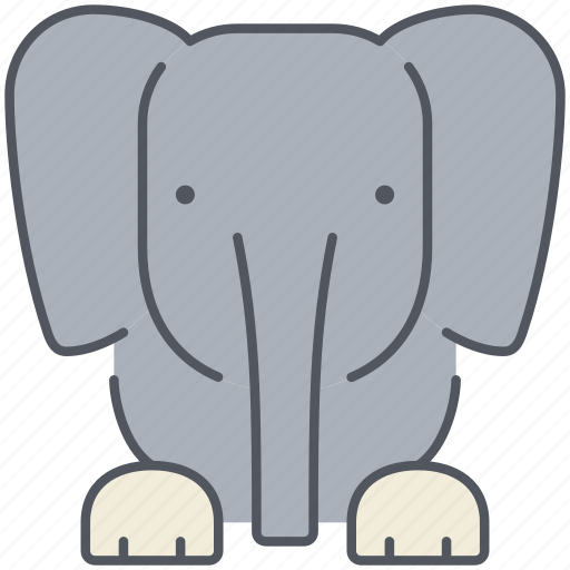 Elephant, african, animal, forest, jungle, safari, specie icon - Download on Iconfinder