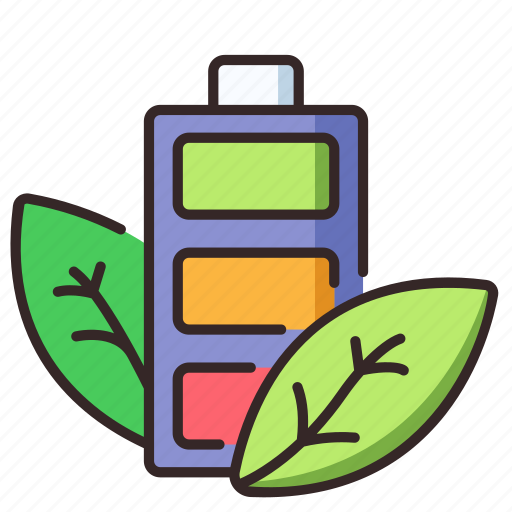 Energy, battery, electric, ecology, charger, nature, eco icon - Download on Iconfinder