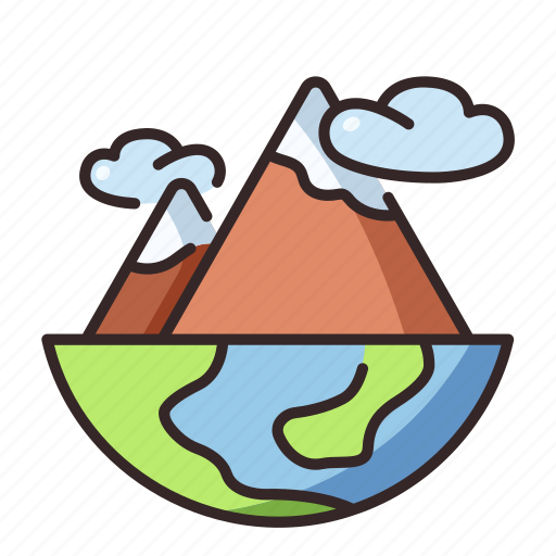 Mountain, nature, landscape, hill, ecology, environment, eco icon - Download on Iconfinder