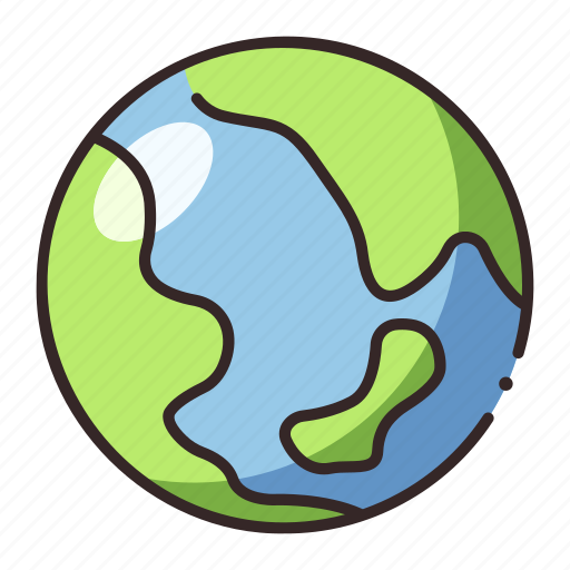 Planet, earth, world, space, ecology, environment, nature icon - Download on Iconfinder