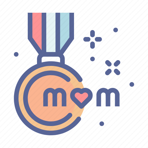 Day, medal, mom, mothers icon - Download on Iconfinder