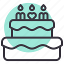 cake, celebrate, day, mothers 