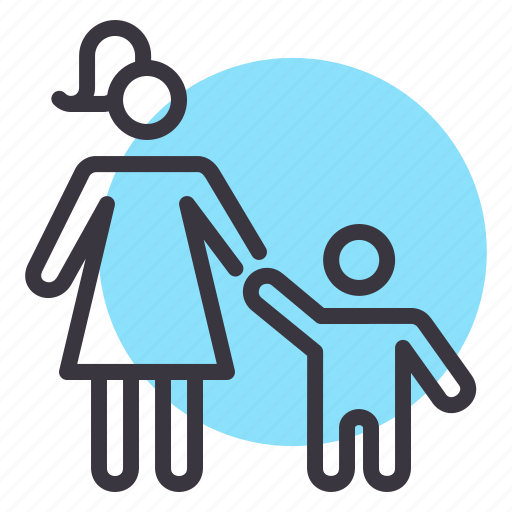 Day, holding, mother, son icon - Download on Iconfinder