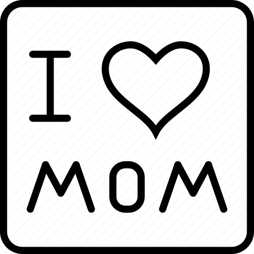 Day, heart, i, love, mom, mothers icon - Download on Iconfinder