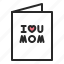 presents, card, message, mother&#x27;s day, letter, gift 
