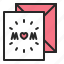 presents, card, message, mother&#x27;s day, letter, gift 