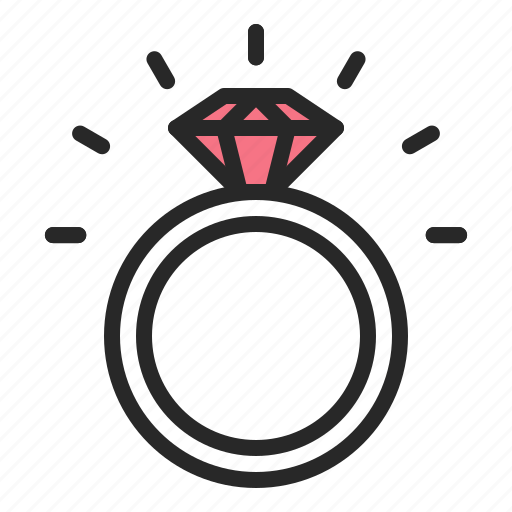 Ring, accessories, wedding, diamond, valentines day, mother's day, jeselry icon - Download on Iconfinder