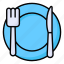 meal, restaurant, dinner, cutlery, plate, fork, knife 