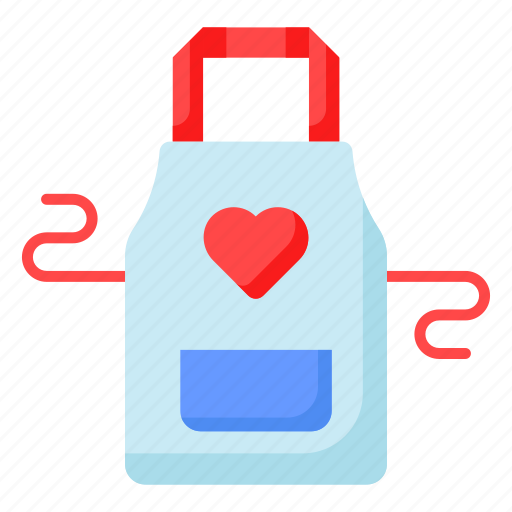 Apron, kitchen, clothing, protection, cooking, mothers day, love icon - Download on Iconfinder