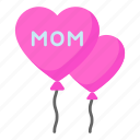 balloons, mothers day, celebration, love, mom, entertainment, party