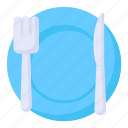 meal, restaurant, dinner, cutlery, plate, fork, knife