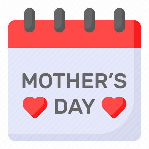 Mothers day, calendar, schedule, event, party, celebration, planner icon - Download on Iconfinder