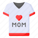 tshirt, shirt, love, apparel, clothing, clothes, mothers day