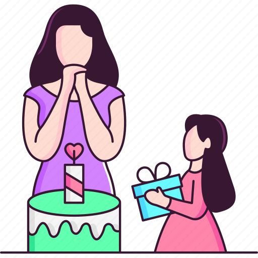 Gift, mom, mothers day, surprise icon - Download on Iconfinder