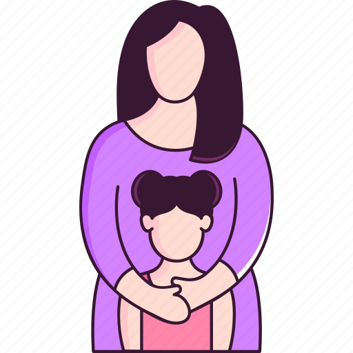 Mothers day, mother, woman, daughter, love icon - Download on Iconfinder