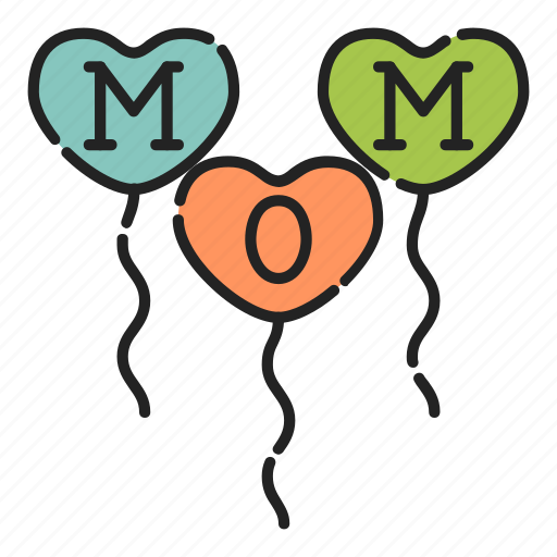 Balloon, day, gift, mom, mothers, mothers day icon - Download on Iconfinder