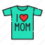 day, gift, mom, mothers, mothers day, tshirt 