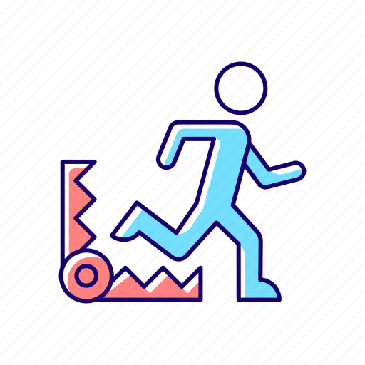 Fear, motivation, avoid, escape icon - Download on Iconfinder