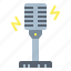 microphone, recording, sound, technology, voice 