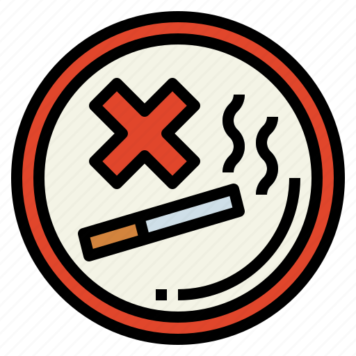 Forbidden, no, sign, signaling, smoke icon - Download on Iconfinder