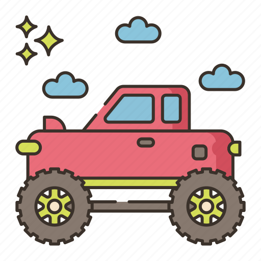 Monster, motor sport, show, truck icon - Download on Iconfinder