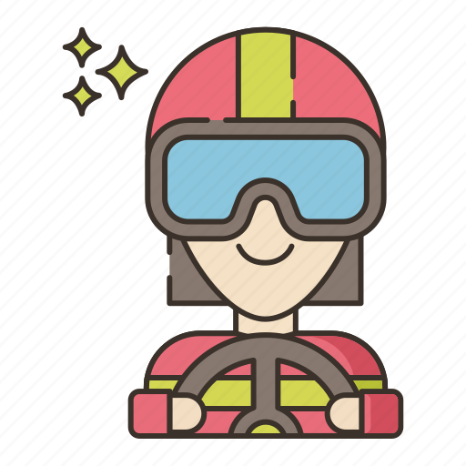 Driver, female, professional, woman icon - Download on Iconfinder