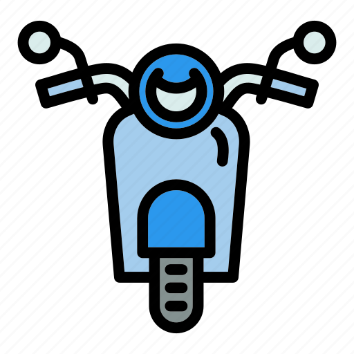 Car, front, retro, scooter, view icon - Download on Iconfinder