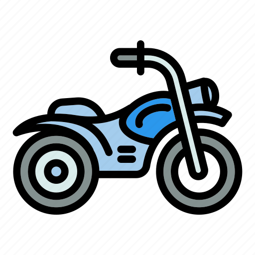 Competition, girl, motorbike, person, retro icon - Download on Iconfinder