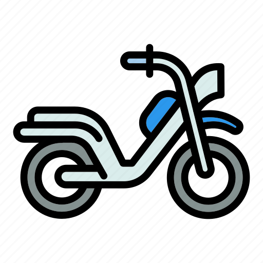 Motor, motorbike, retro, sport, transport, vehicle icon - Download on Iconfinder