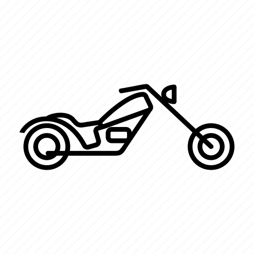 Bike, contour, motorbike, motorcycle icon - Download on Iconfinder