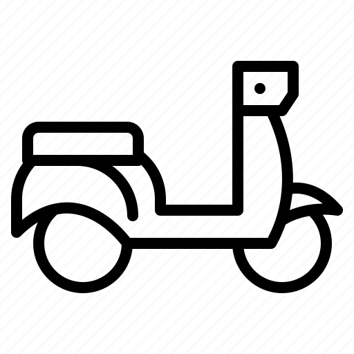 Motorcycle, motorbike, bike, vespa, scooter icon - Download on Iconfinder