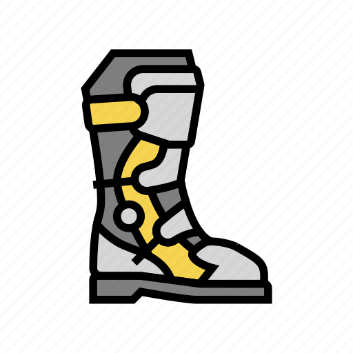 Boot, motorcycle, bike, transport, types, dirtbike icon - Download on Iconfinder