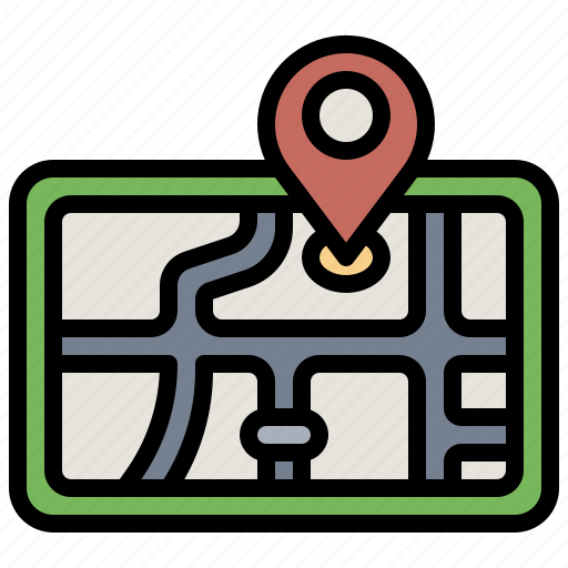 Google, gps, location, map, maps, pointer, street icon - Download on Iconfinder
