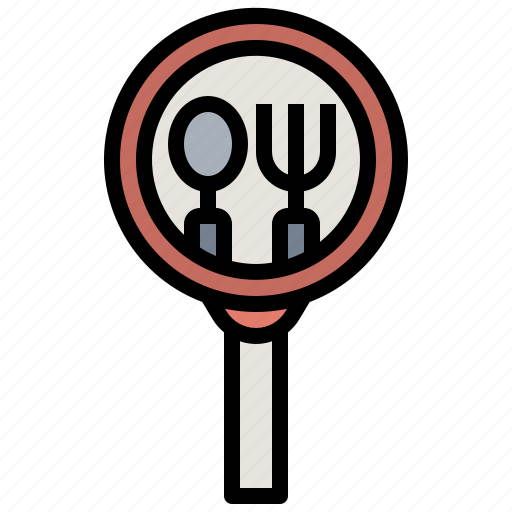 Cutlery, fork, knife, restaurant, sign, signaling icon - Download on Iconfinder