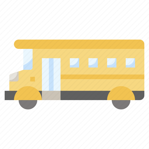 Bus, delivery, electric, public, school, transport, vehicle icon - Download on Iconfinder