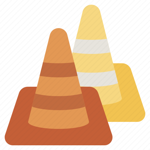 Bollards, cone, construction, tools, traffic, transportation, urban icon - Download on Iconfinder