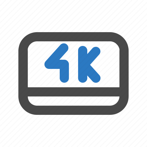 4k, entertainment, movie, film, theater, show icon - Download on Iconfinder