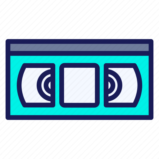 Cassette, film, movie, record, video icon - Download on Iconfinder