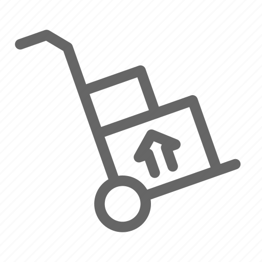 Cart, home, mover, moving, service, trolley icon - Download on Iconfinder