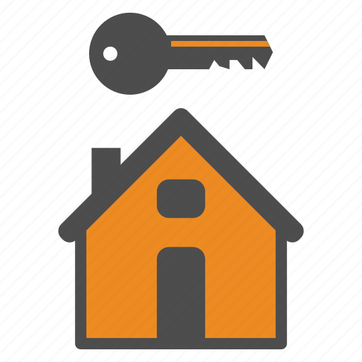 Home, house, hunting, key, moving, rent icon - Download on Iconfinder
