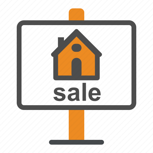 House, hunting, moving, real state, rent, sale, sign icon - Download on Iconfinder