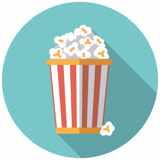 Bucket, cinema, entertainment, food, movie, popcorn icon - Download on Iconfinder