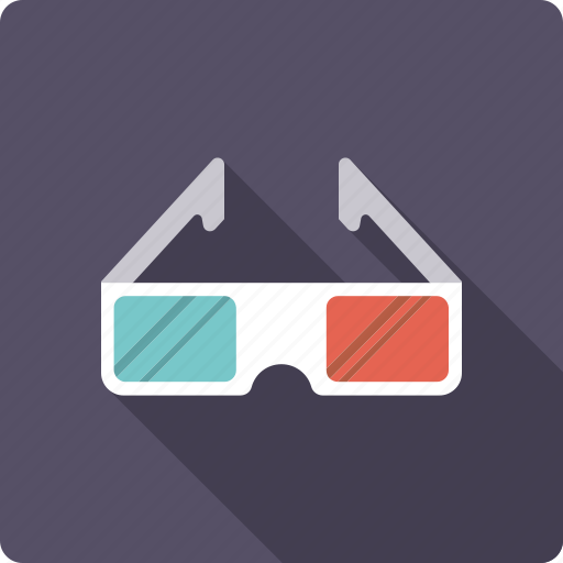3d-glasses, cinema, entertainment, glasses, goggles, movie, three-dimensional icon - Download on Iconfinder