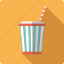 bucket, cinema, cola, drink, movie, soft drink, straw 