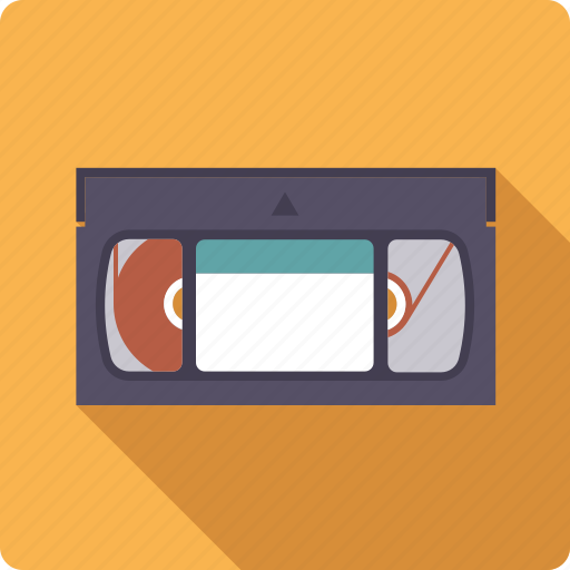Cassette, entertainment, movie, tape, video icon - Download on Iconfinder